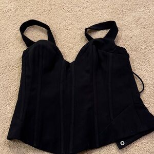 Runway the label Hilton corset Black